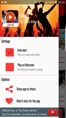 LMFAO Top Hits android App screenshot 2